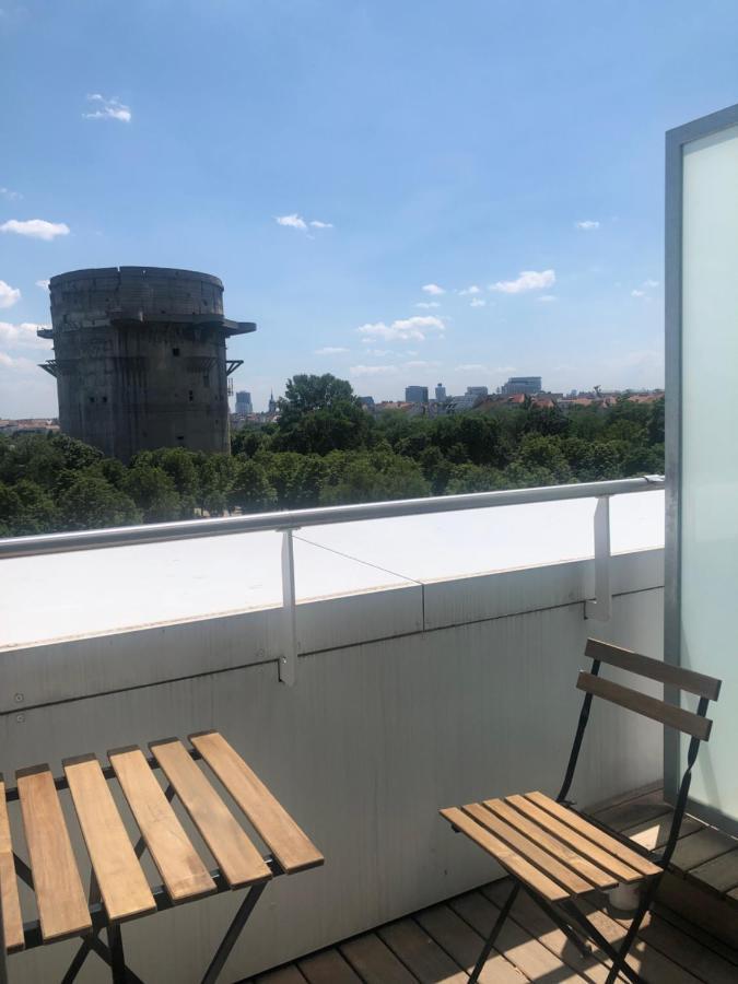 Augartenblick Penthaus 17 - Blick Zum Riesenrad Vienne Extérieur photo