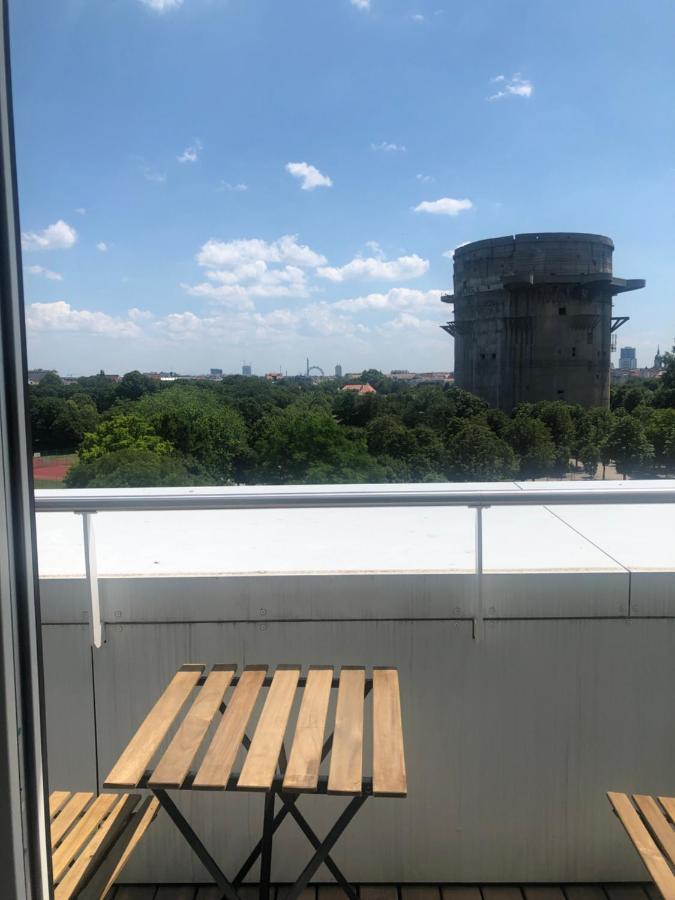 Augartenblick Penthaus 17 - Blick Zum Riesenrad Vienne Extérieur photo