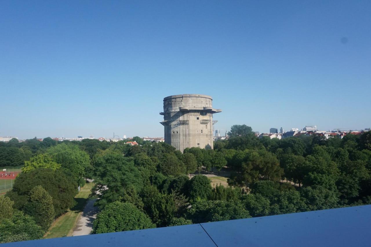 Augartenblick Penthaus 17 - Blick Zum Riesenrad Vienne Extérieur photo
