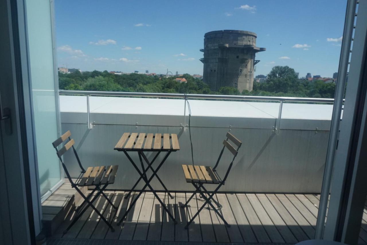 Augartenblick Penthaus 17 - Blick Zum Riesenrad Vienne Extérieur photo